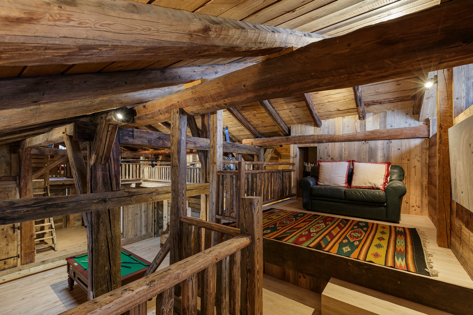 Cuisine équipée du chalet Le Solerey, location Chamonix