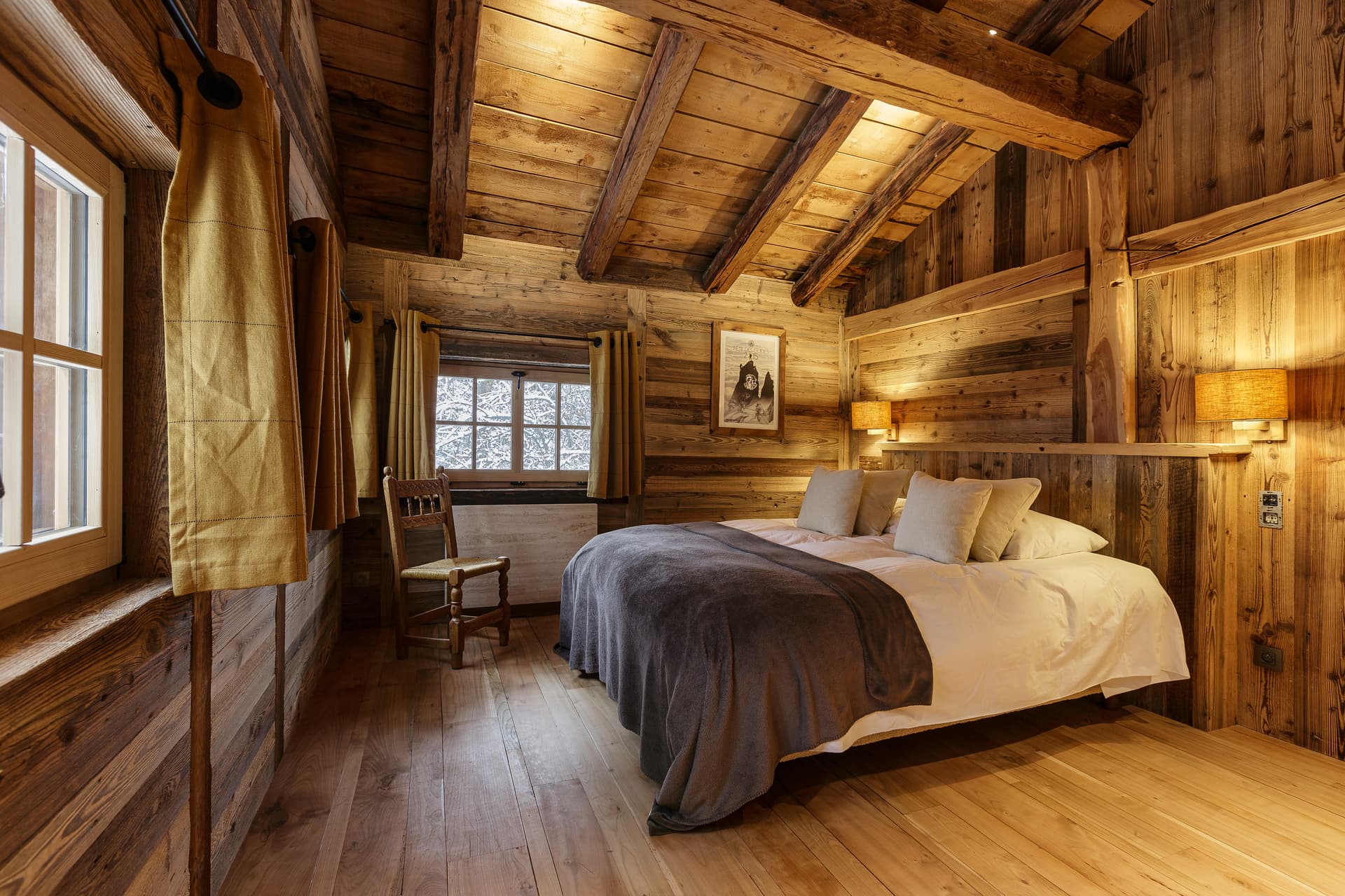 Suite parentale du chalet Le Solerey Chamonix